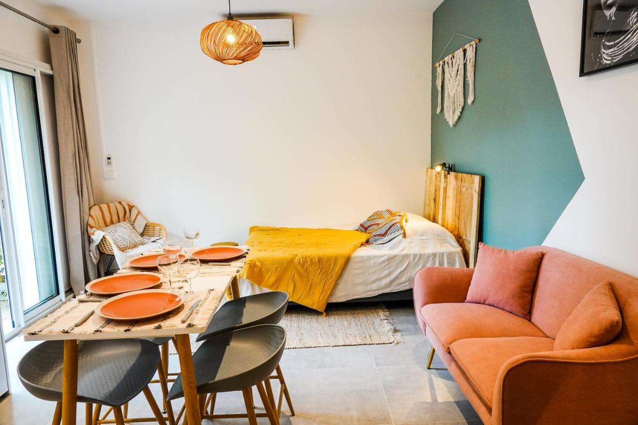 Le Sunset, Magnifique Studio Pieds Dans L'Eau, L'Ermitage Les Bains Filaos Exterior foto